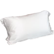 Load image into Gallery viewer, Silk Pillowcase, White